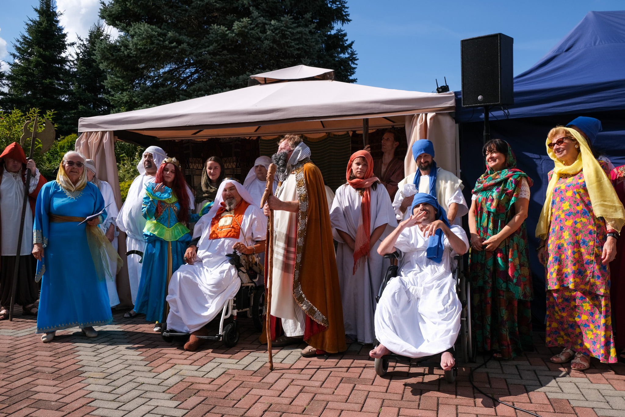 Zdjęcie atrakcji podczas pikniku
